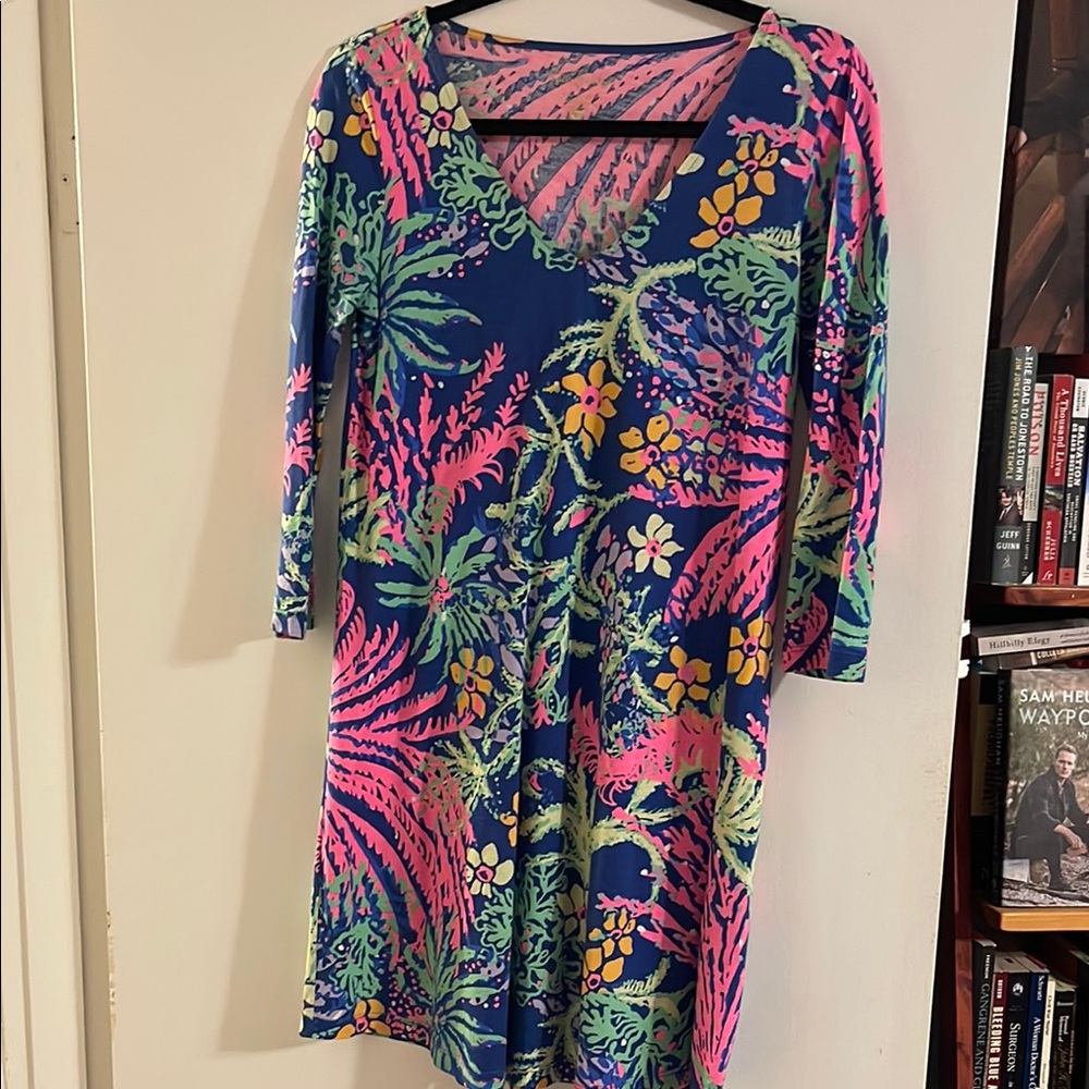 LILLY PULITZER V-NECK DRESS